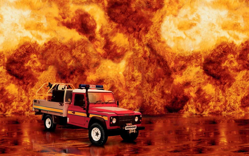 single cab fire tender