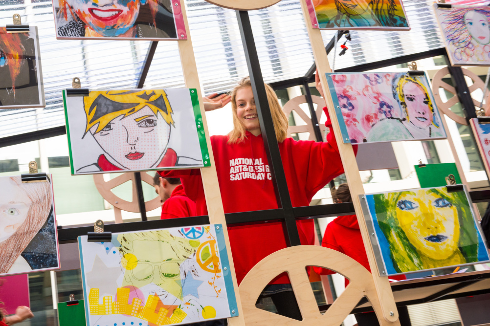 A float designed by National Art and Design Saturday Club children at the 2014 Lord Mayor's Show