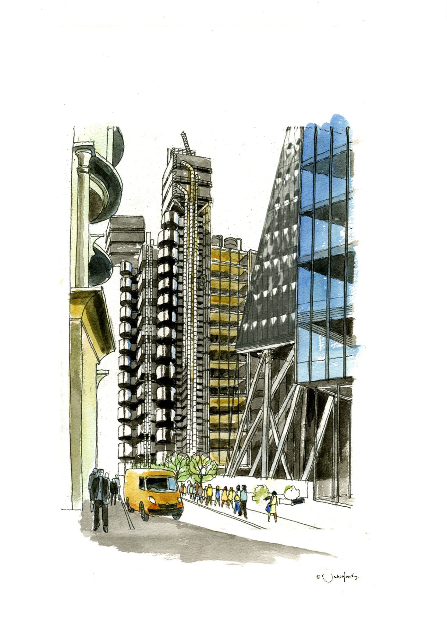 Lloyds Building, by Jon Willcocks