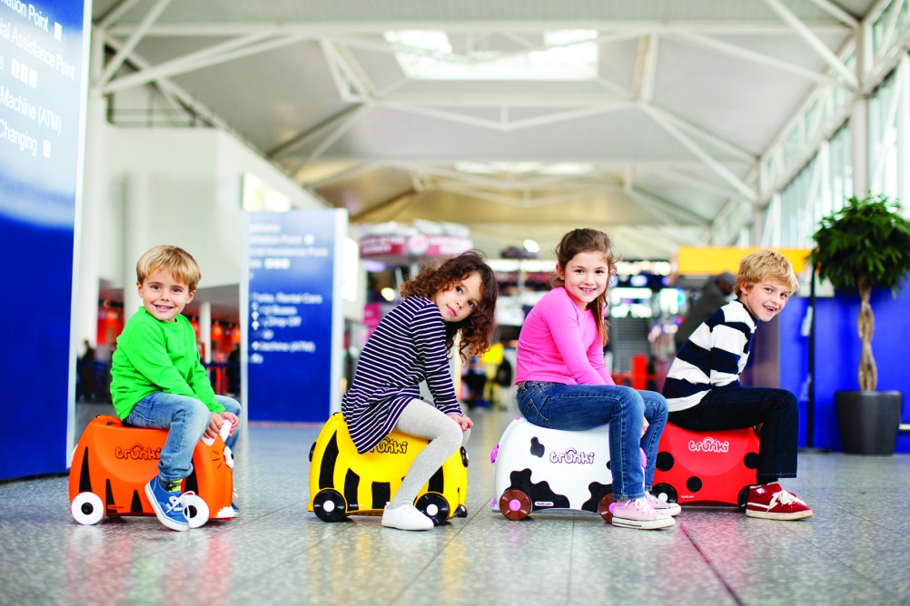 Children using Trunki cases, © Magmatic Limited