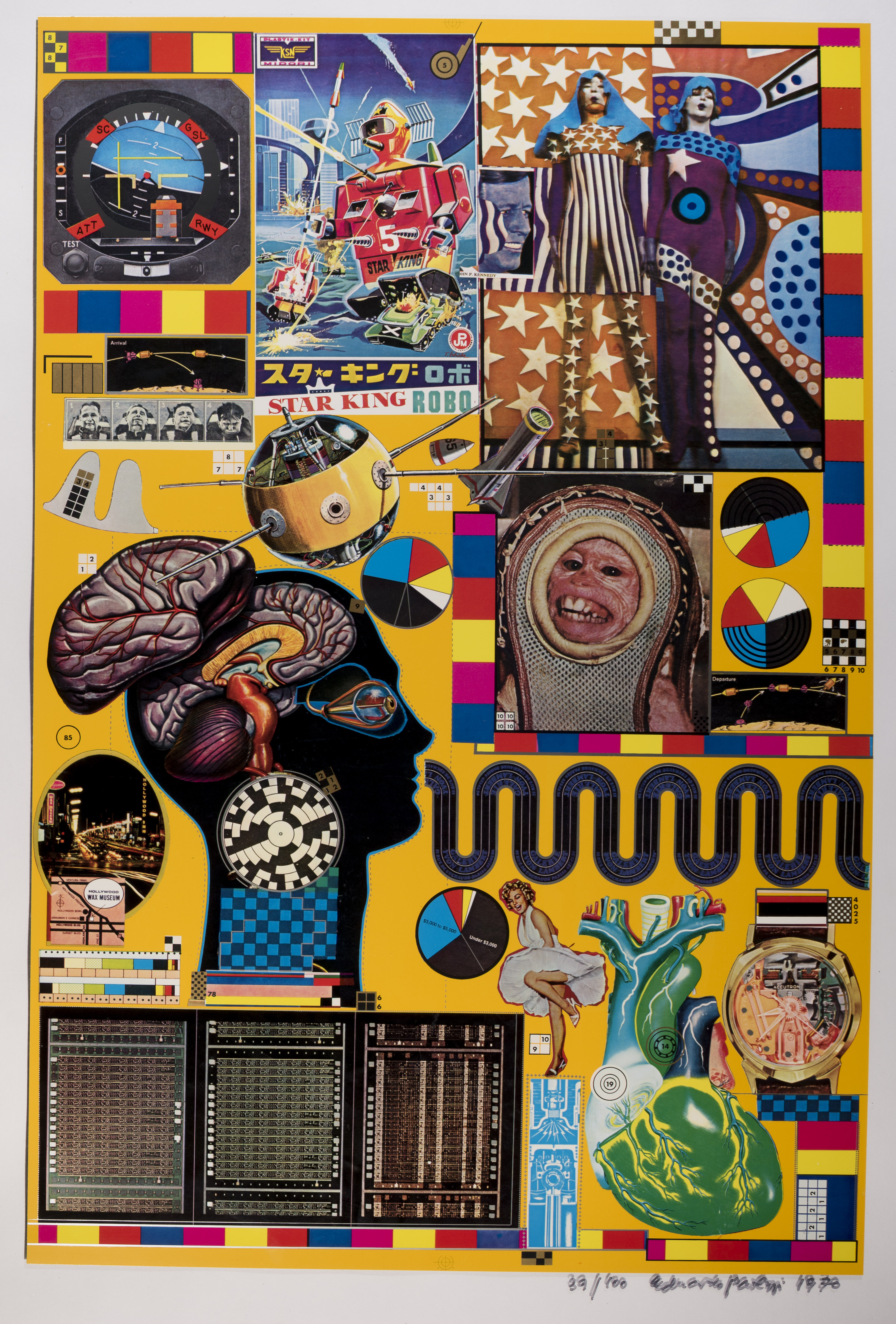 Hollywood Wax Museum, from Zero Energy Experimental Pile. © The Eduardo Paolozzi Foundation