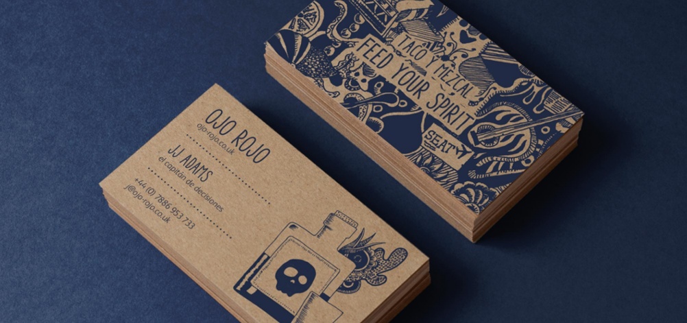 OjoRojo-Business cards