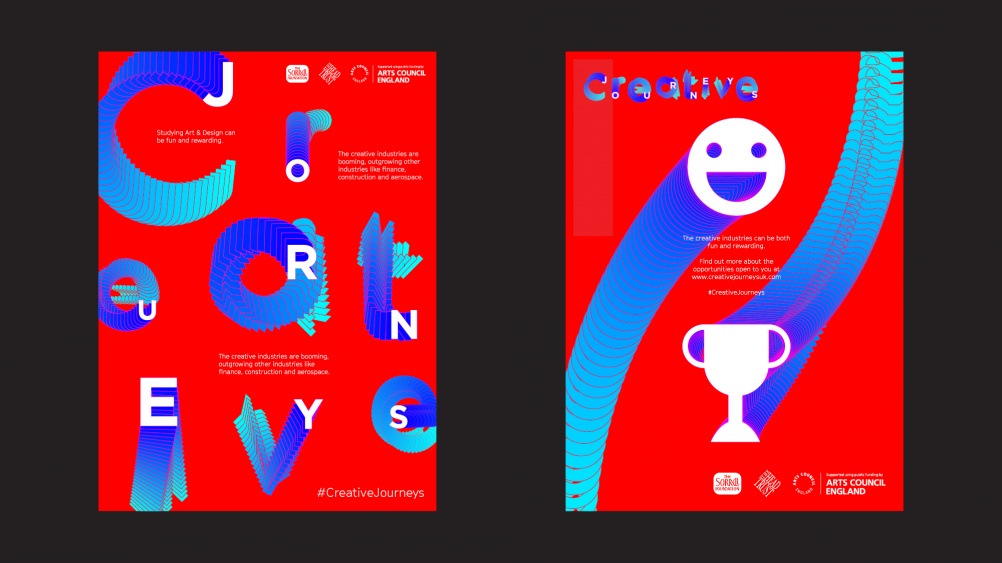 12 Creative journeys posters