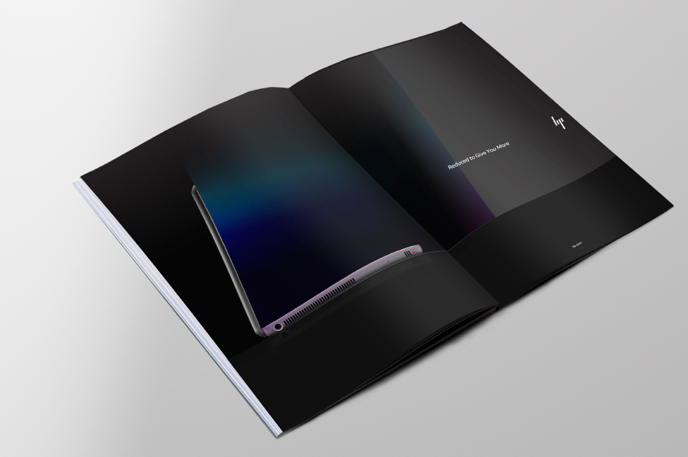 HP rebrand work by Moving Brands in 2011