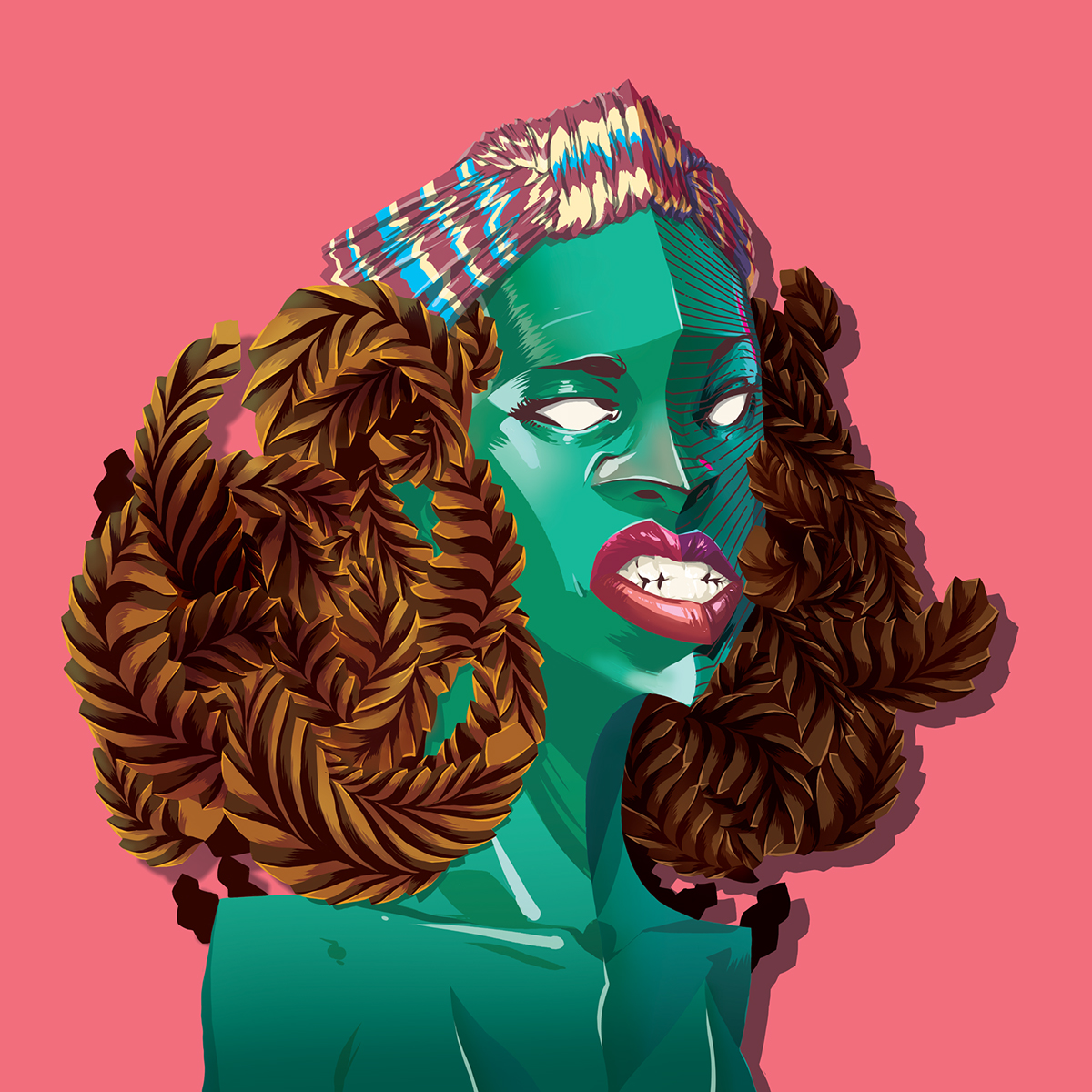 Created for the cover of Vida e Caffé's Obrigado magazine