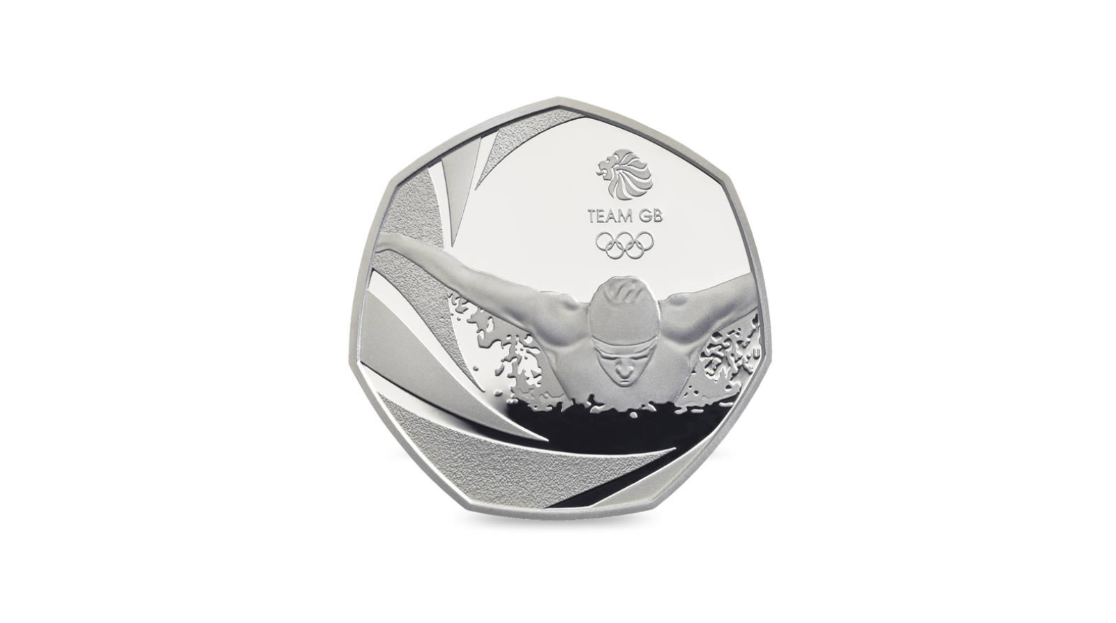 Team GB Rio Olympics, 50p coin, by Uniform Team GB Rio Olympics, 50p coin, by Uniform