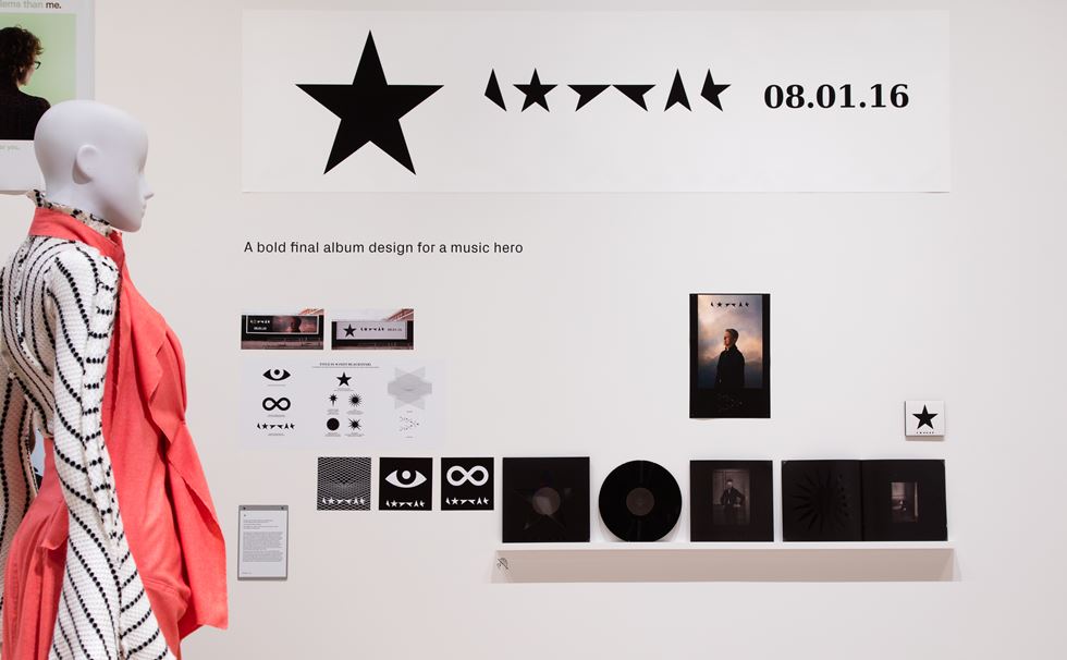 David Bowie Blackstar album artwork, by Jonathan Barnbrook © Luke Hayes