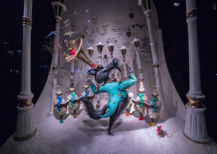 Jeff Moore "THIS PICTURE IS FREE FOR EDITORIAL USE " Fortnum & Mason Unveil Christmas Windows.