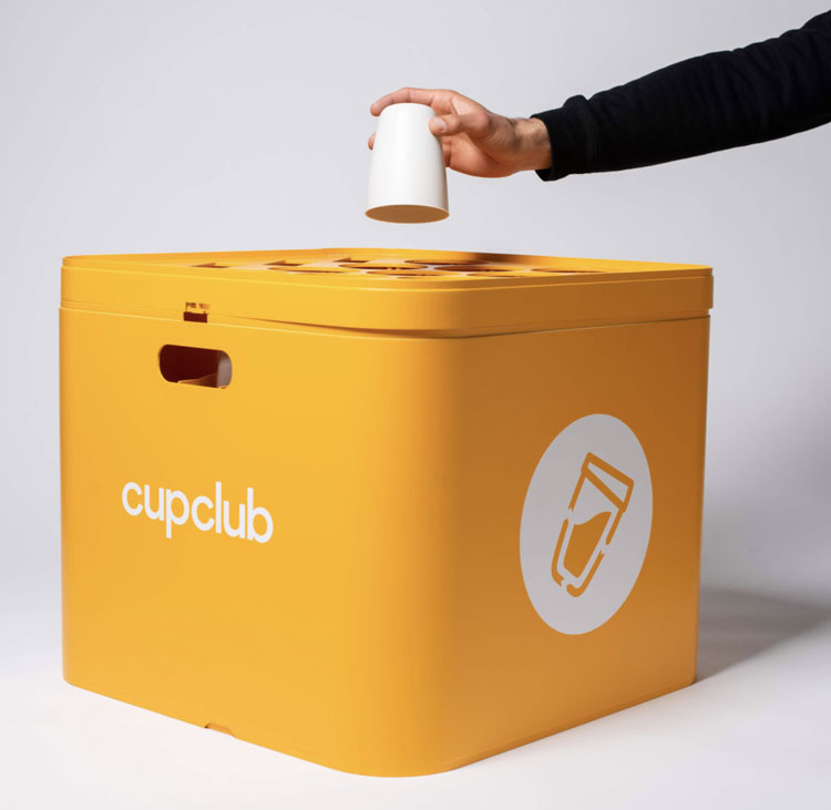 The designs that could be eco-friendly alternatives to disposable cups