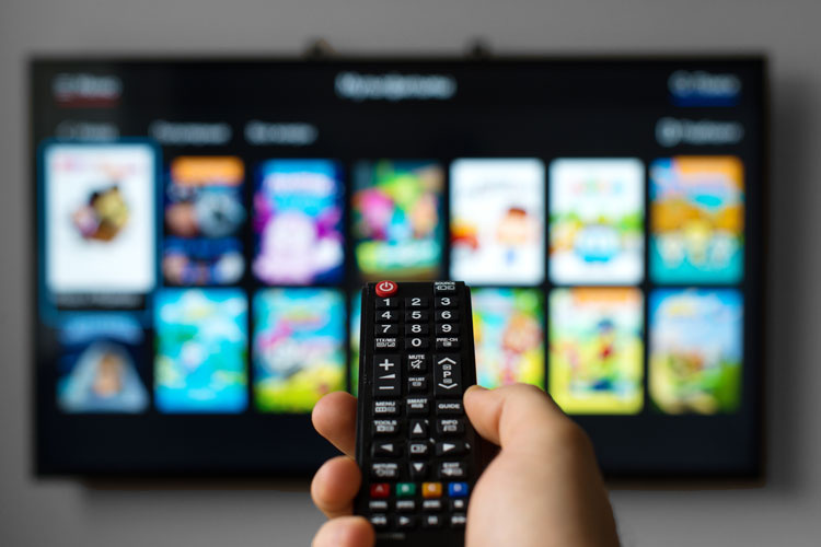 Smart TV, image courtesy of iStock
