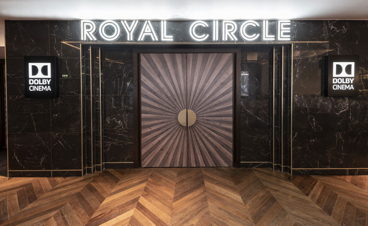 Royal Circle at Odeon Leicester Square, courtesy of 20.20