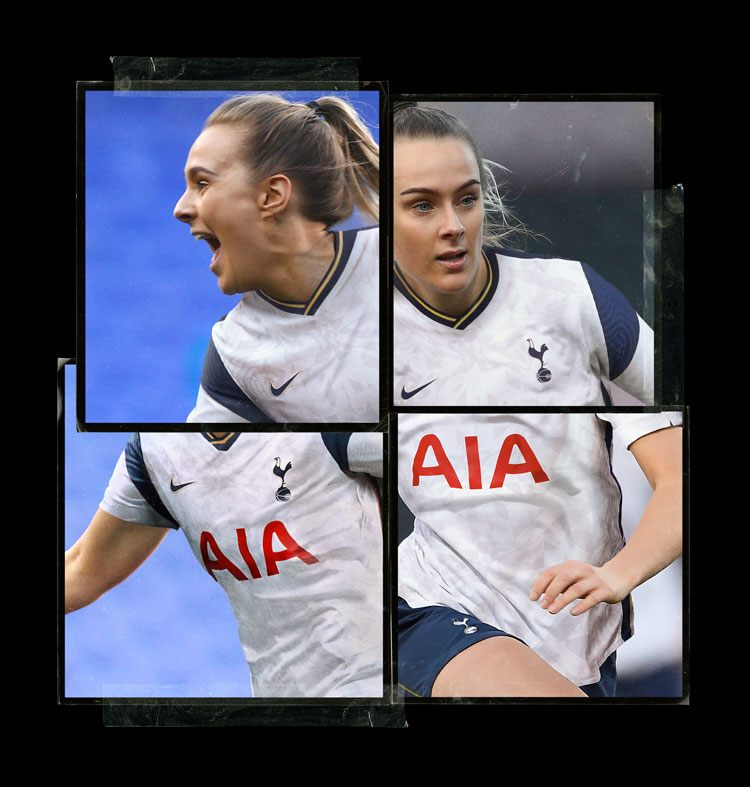 spurs womens home kit 2020/21