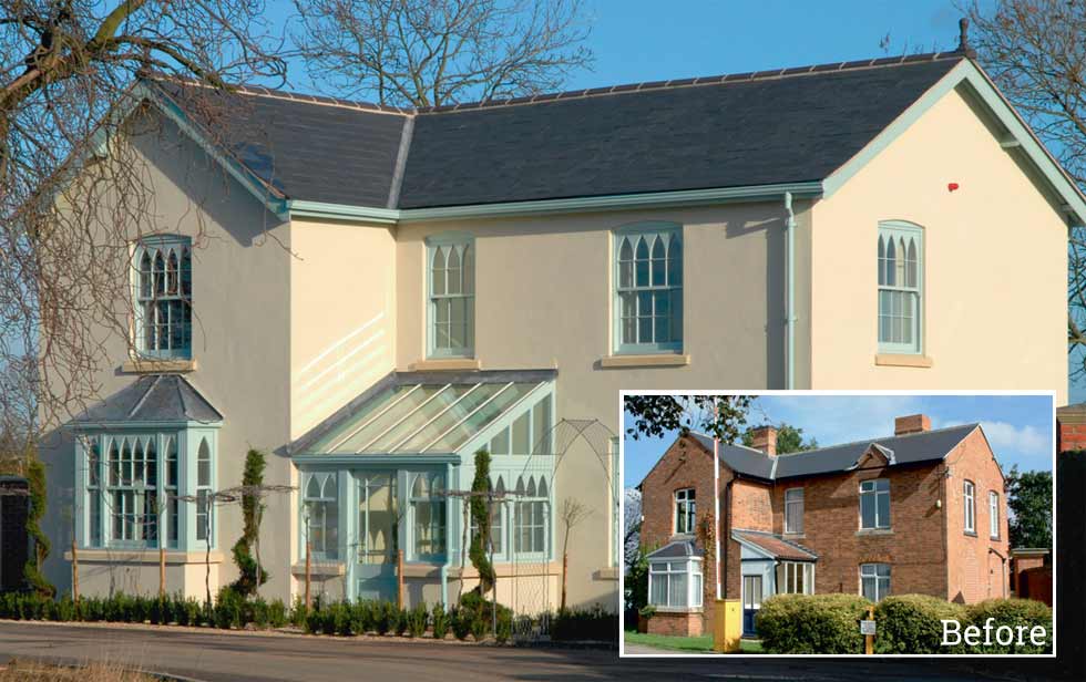 The Lodge at Ragdale Hall has had a complete exterior makeover