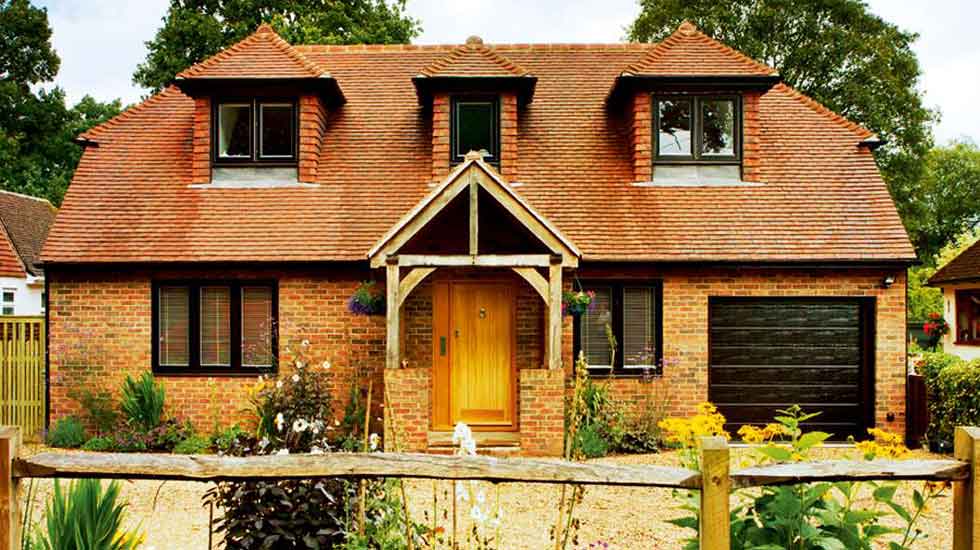 Custom build brick and block cottage