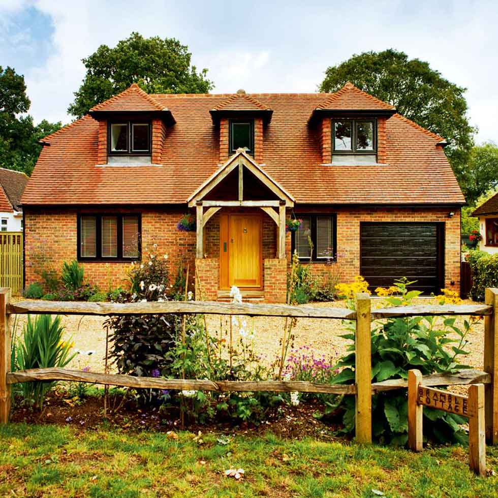 A charming custom build brick and blockwork family cottage