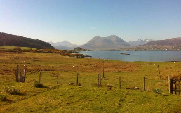 Scenery on the Isle of Raasay