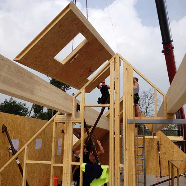SIPs self build on site