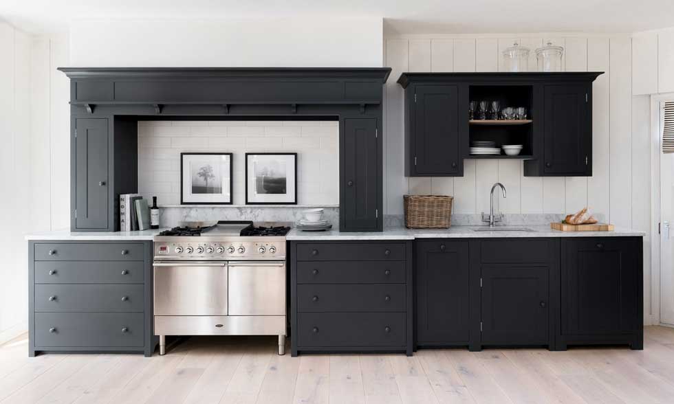 Kitstone Suffolk kitchen in Charcoal