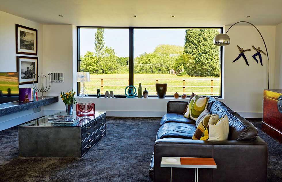 The living room