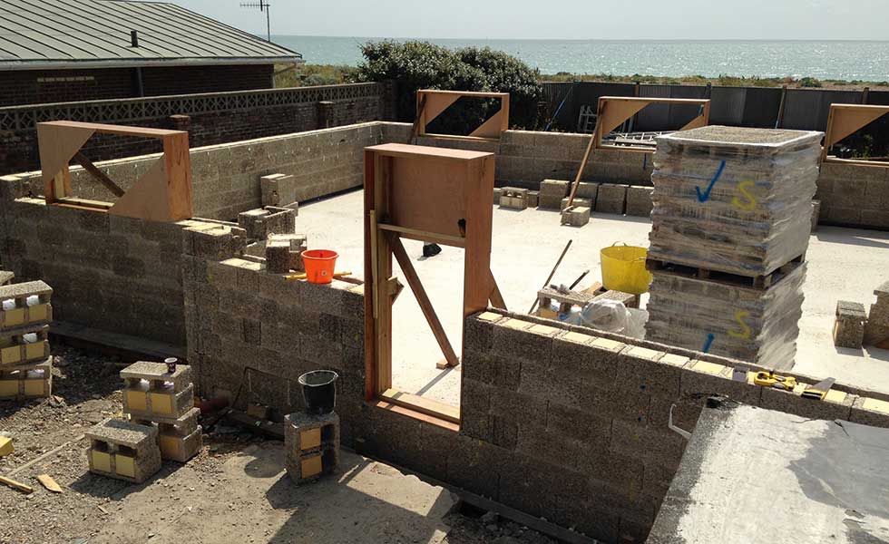 Durisol build process