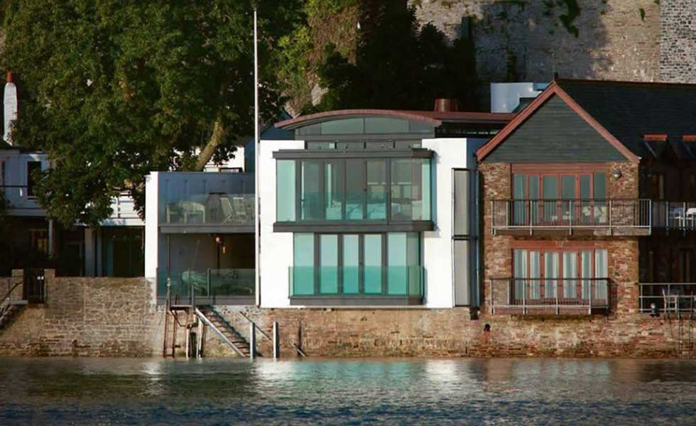 riverside upside down house