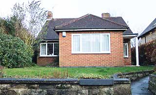 bungalow before it was replaced with a new build home