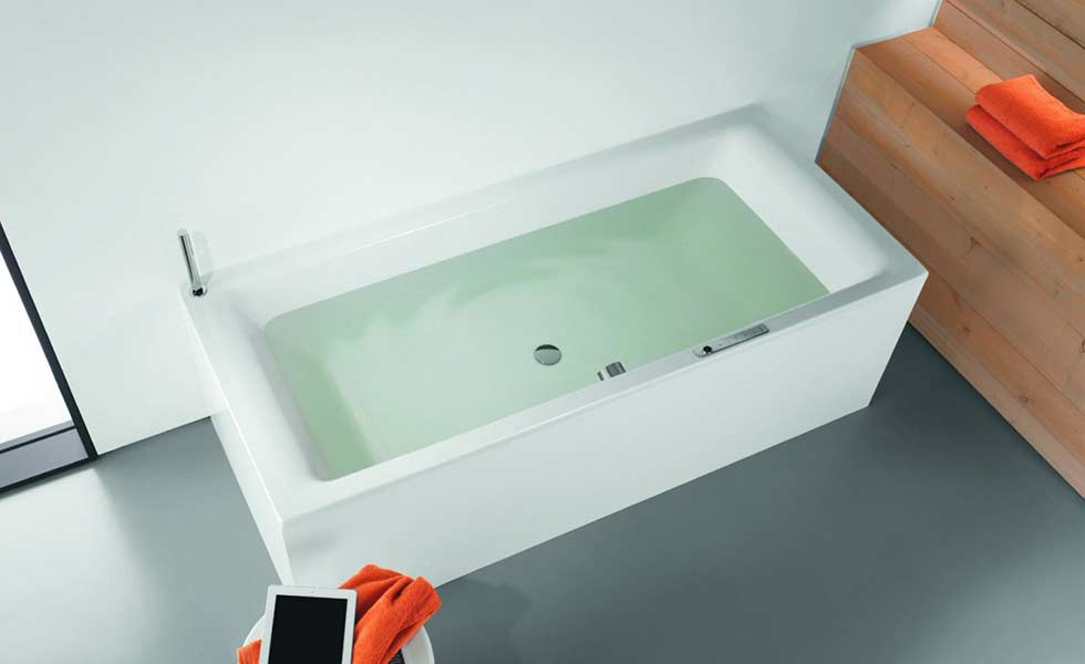 Kaldewei Sound Wave in Puro Duo Bath’