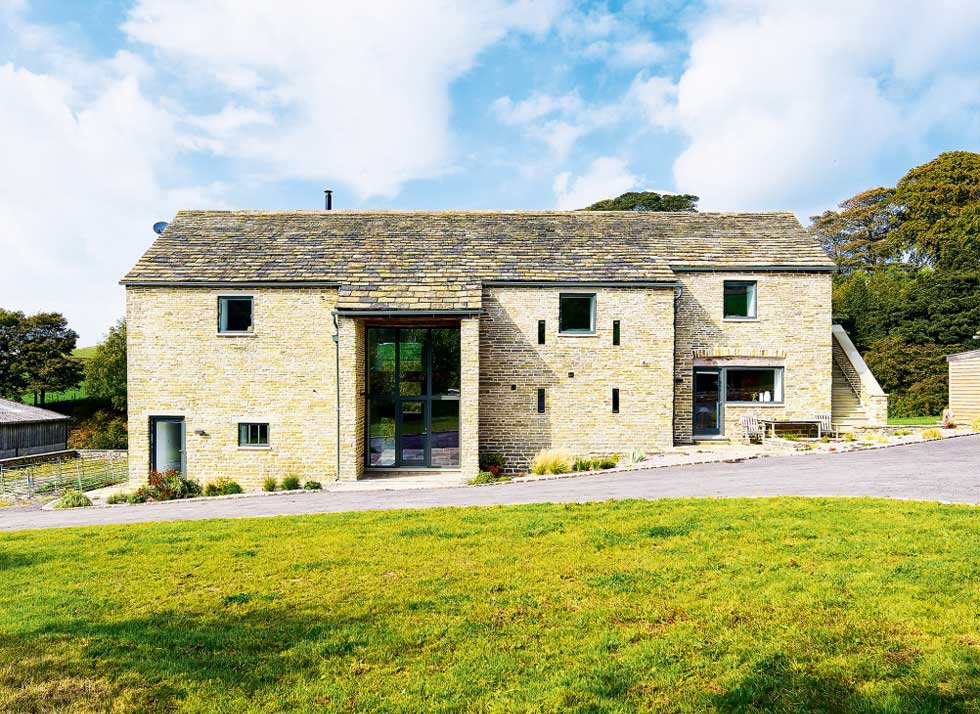 stone barn conversion in Cheshire