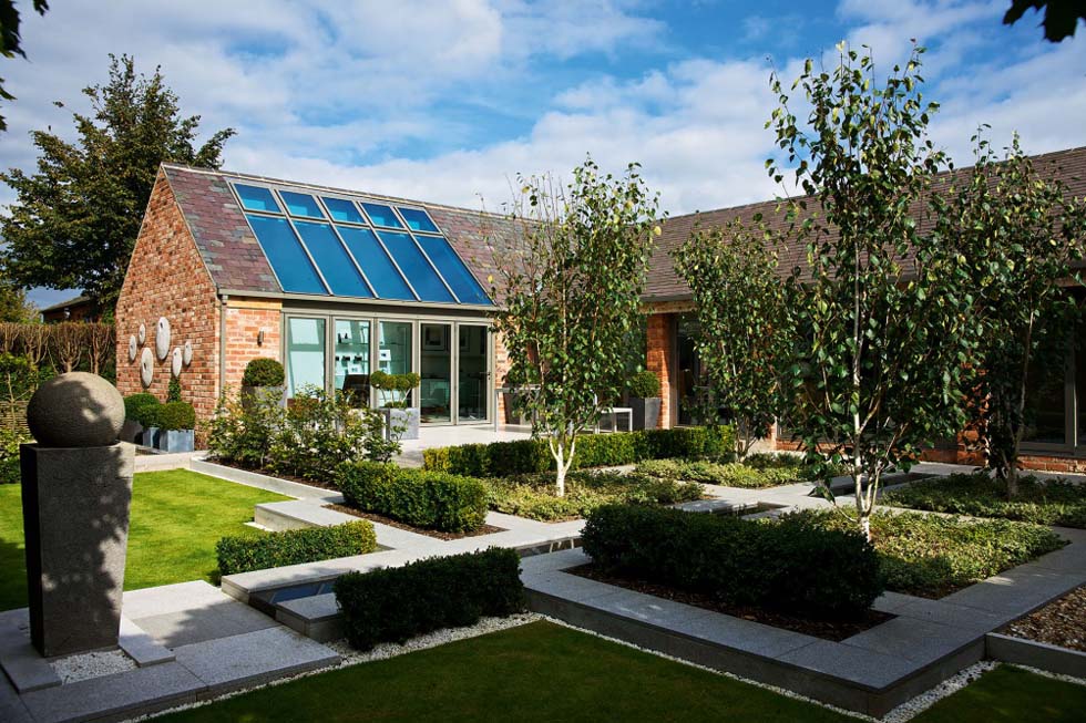 remodel of a contemporary barn