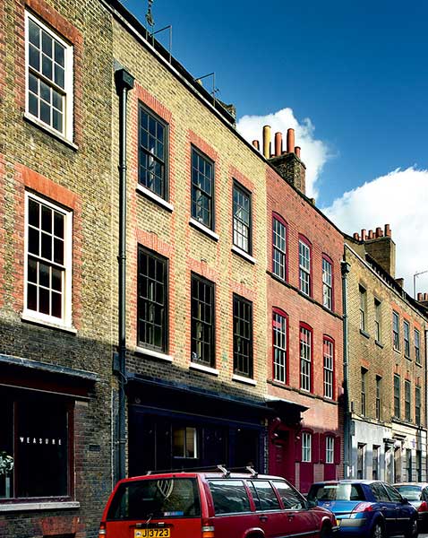 Spitalfield Georgian townhouse terraces