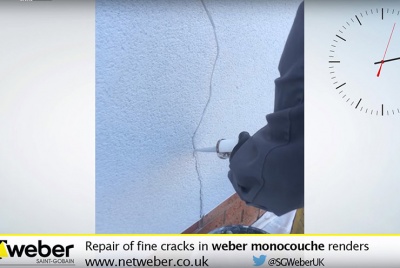 weber crack repair
