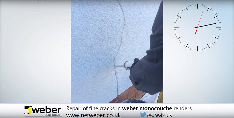 weber crack repair