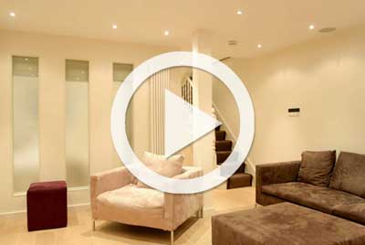 Converted basement
