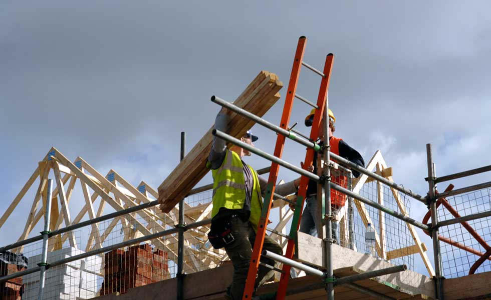 Home under construction