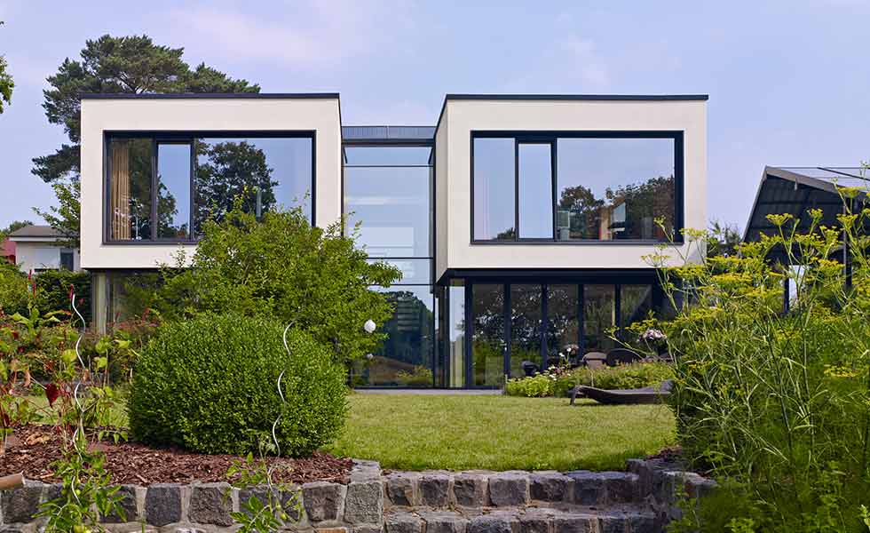 Schueco aluminium windows architectural glazing exterior
