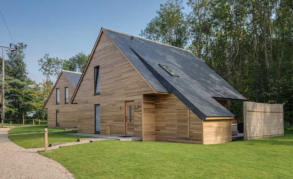 cupa natural slate sloping roof