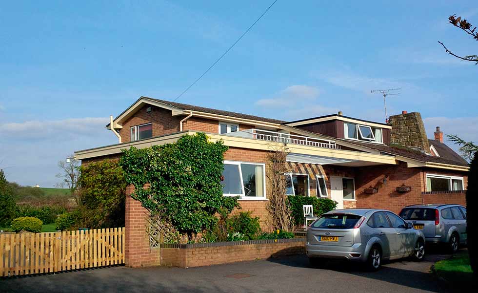 The front elevation of Jason and Sarah Orme's 1960s house due to be renovated shortly