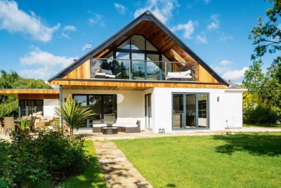 remodelled bungalow with a roof terrace