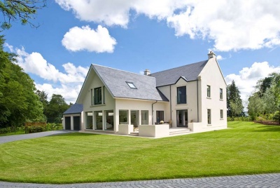 renew green energy Award winning new build using HRV, solar PV and efficient technologies