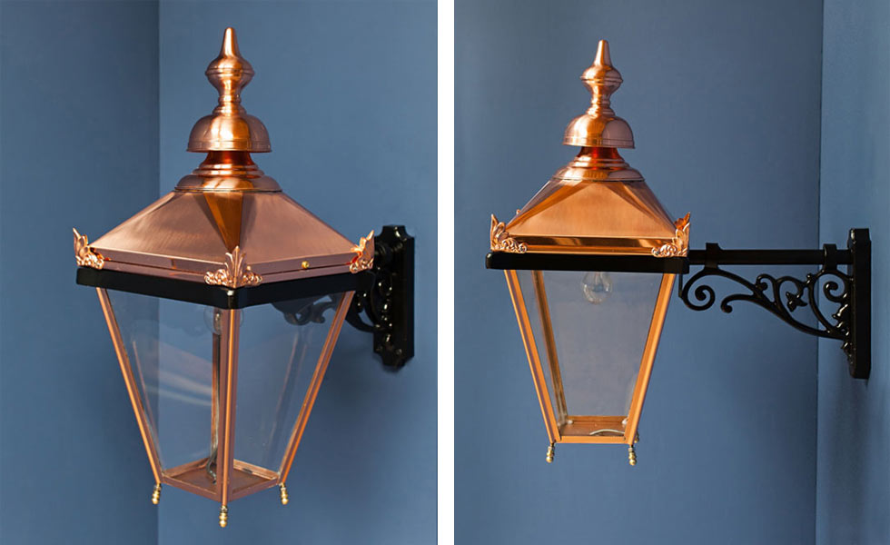 victorian lighting copper