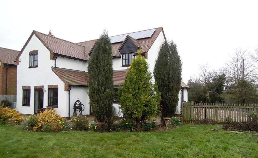 Ian's house before his extension