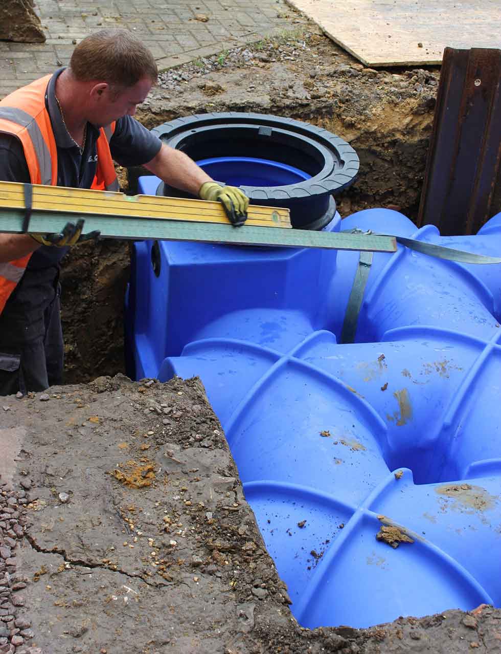 rainwater harvesting tank