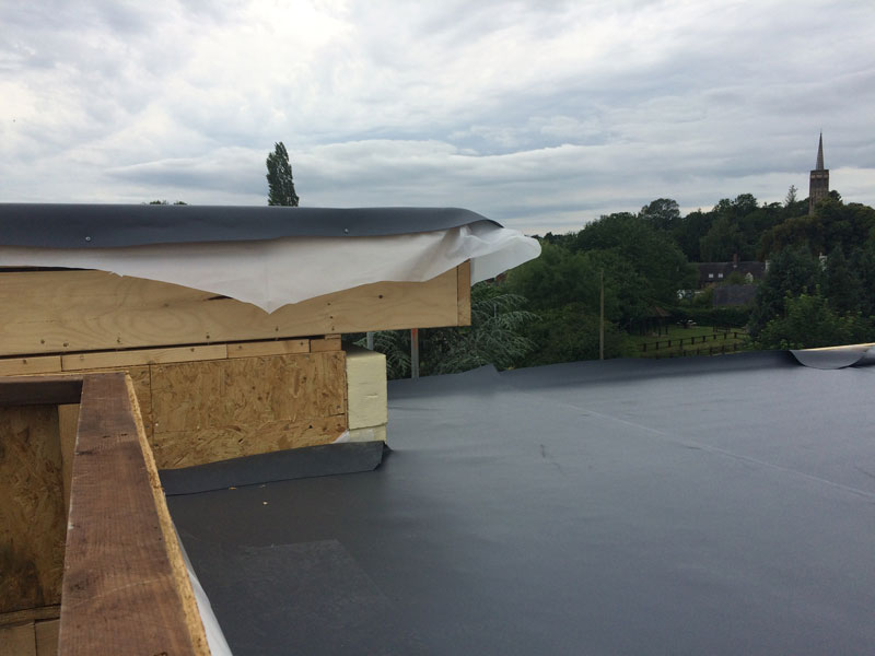 roof covering Sarnafil membrane