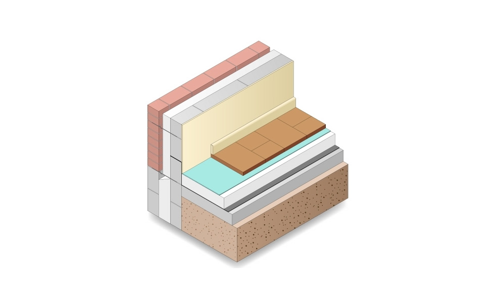 EPS Floor Insulation above concrete slab