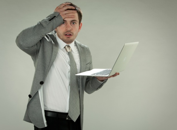 Social media disaster fear laptop computer internet