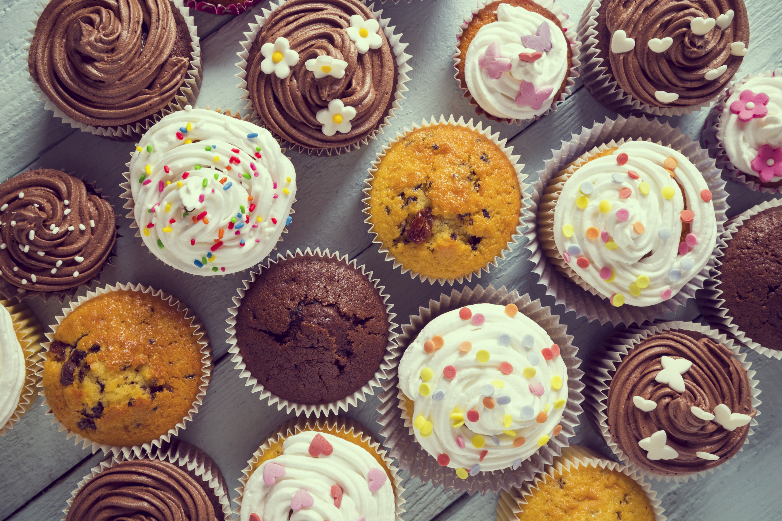 cakes muffins