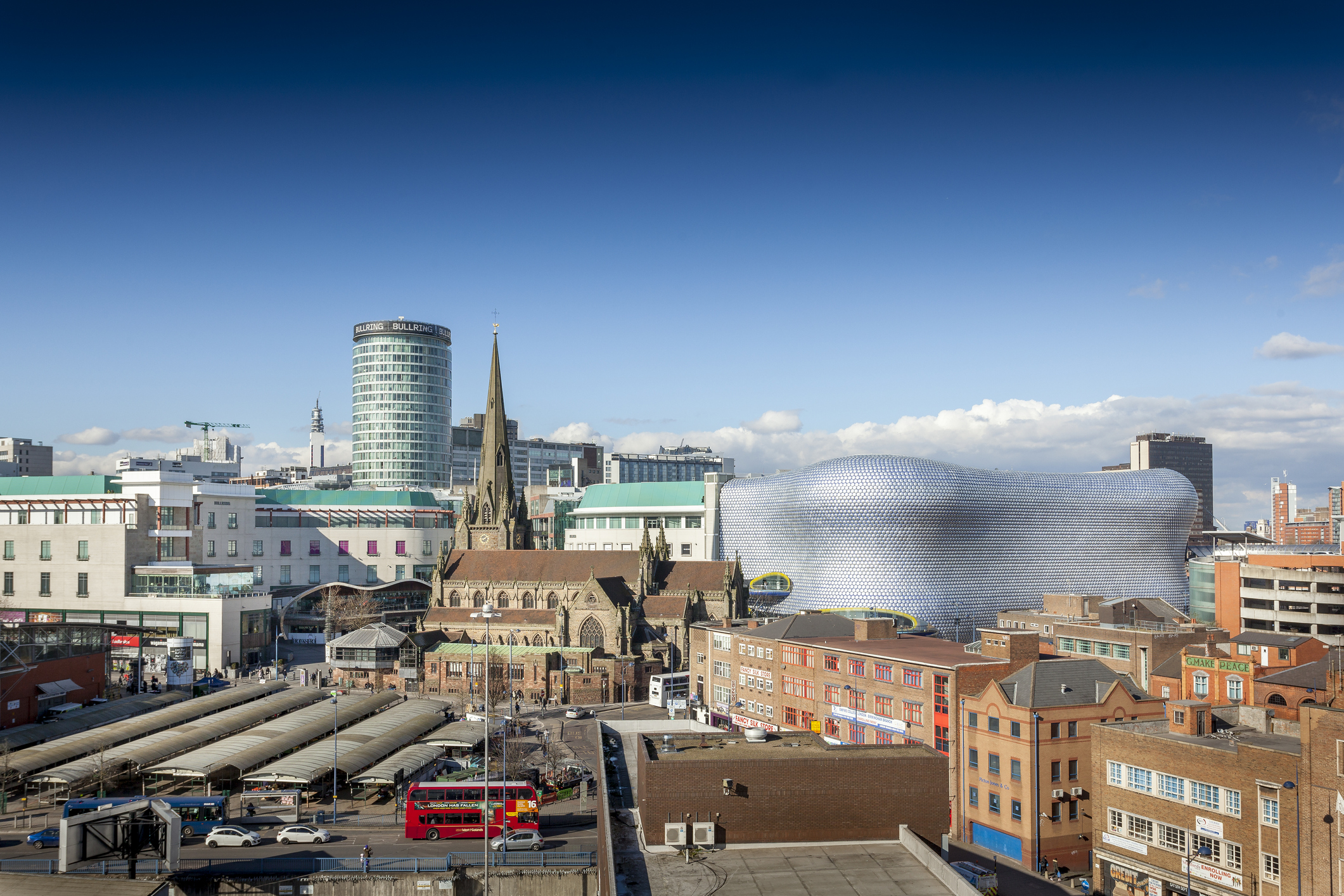 Birmingham, Rotunda, Bull Ring