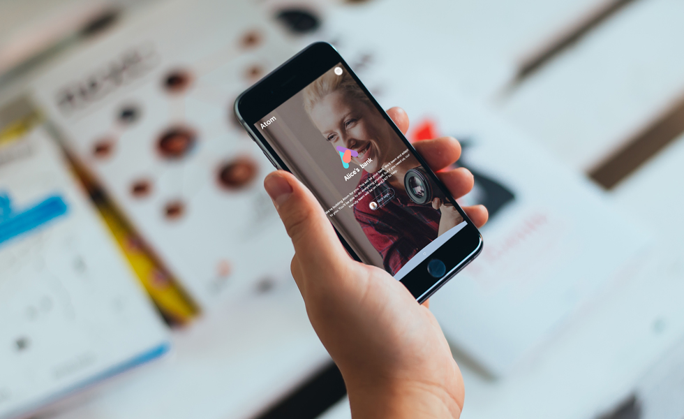 Atom bank app