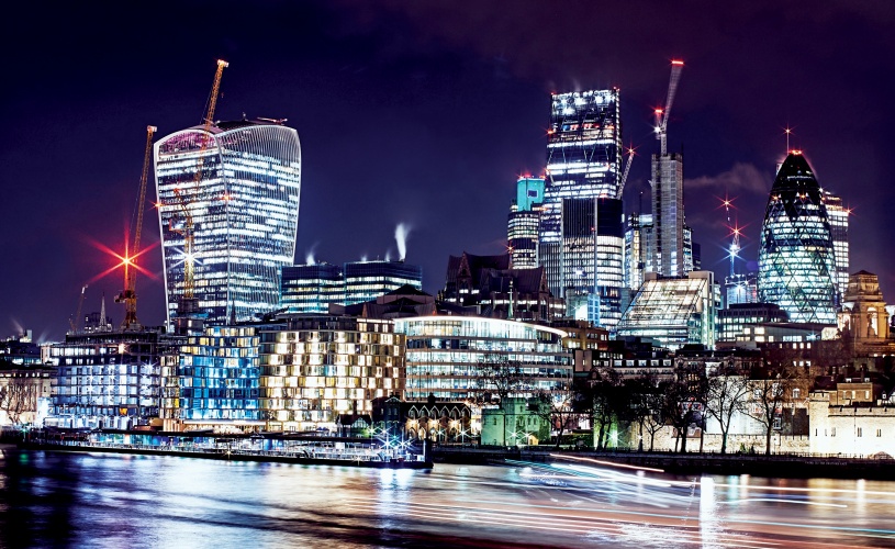 london city skyline
