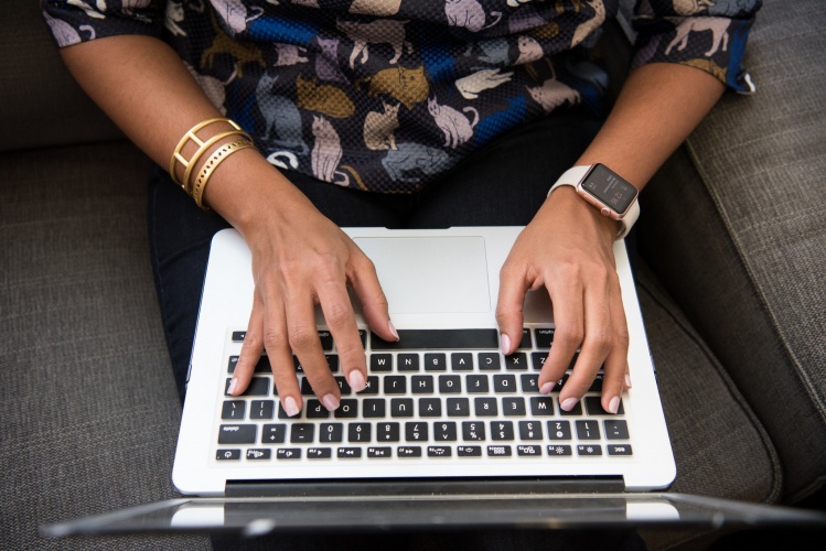computer working business